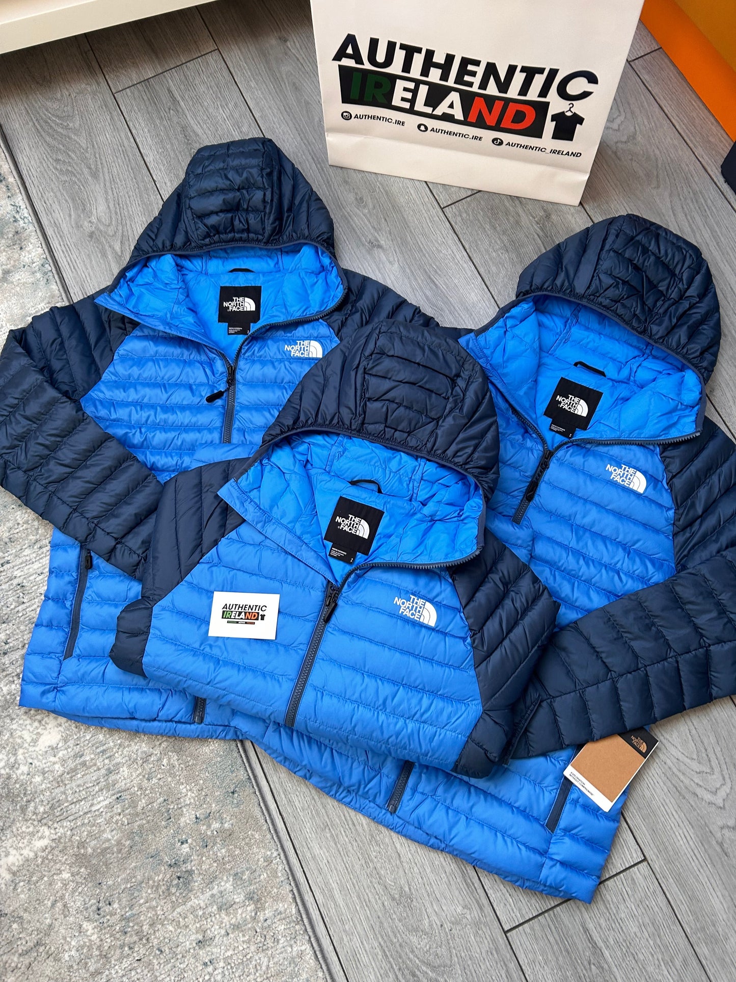 THE NORTH FACE LITE PUFFER JACKET - BLUE/NAVY