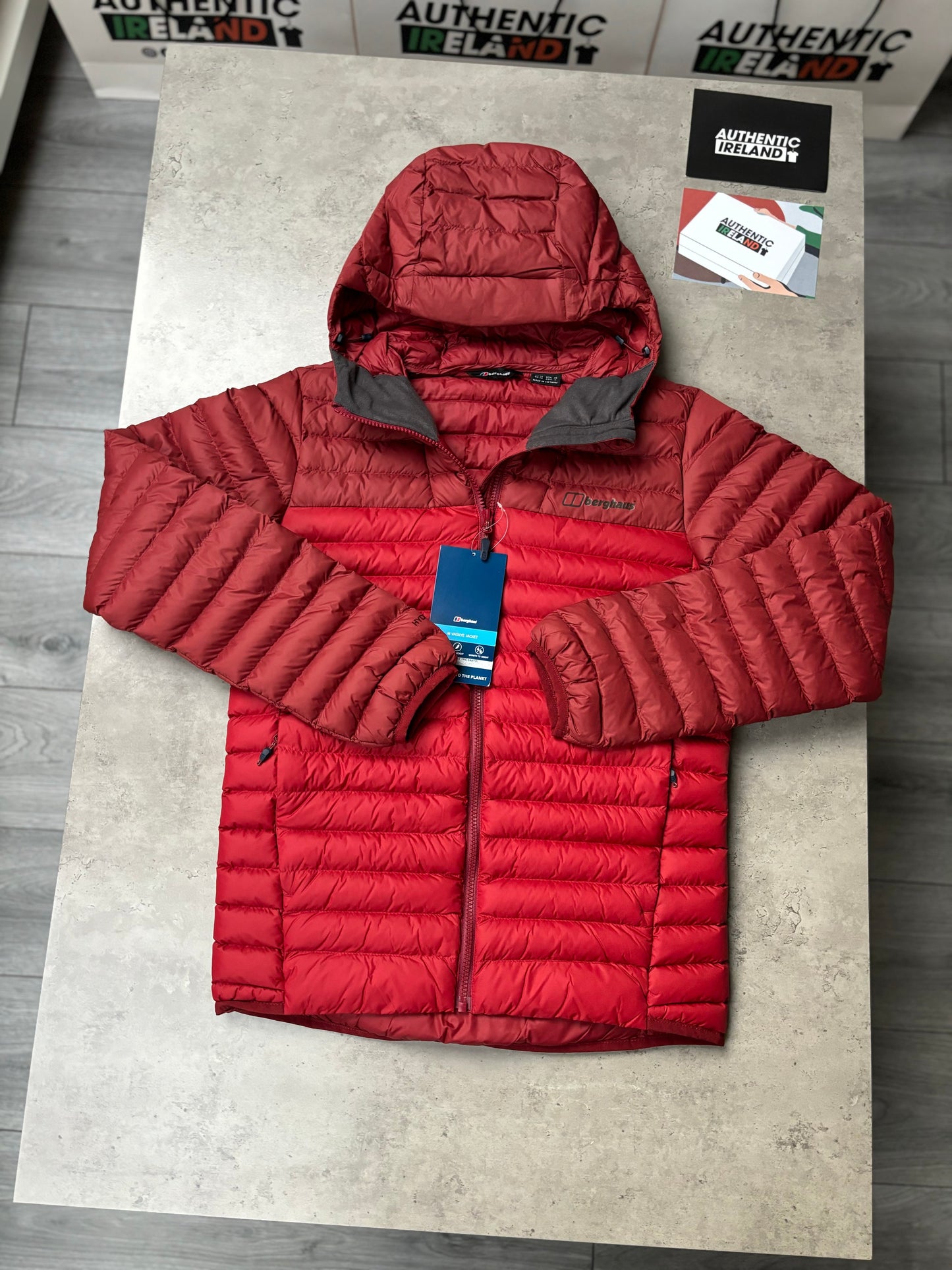 BERGHAUS BUBBLE JACKET - RED