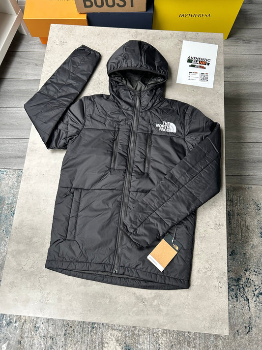 THE NORTH FACE NYLON PUFFER JACKET - BLACK