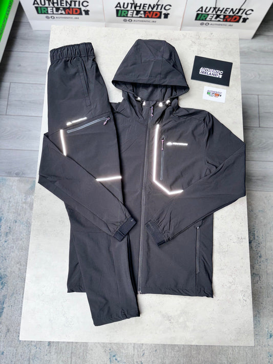 MONTERRAIN RAMBLE WOVEN TRACKSUIT - JET BLACK