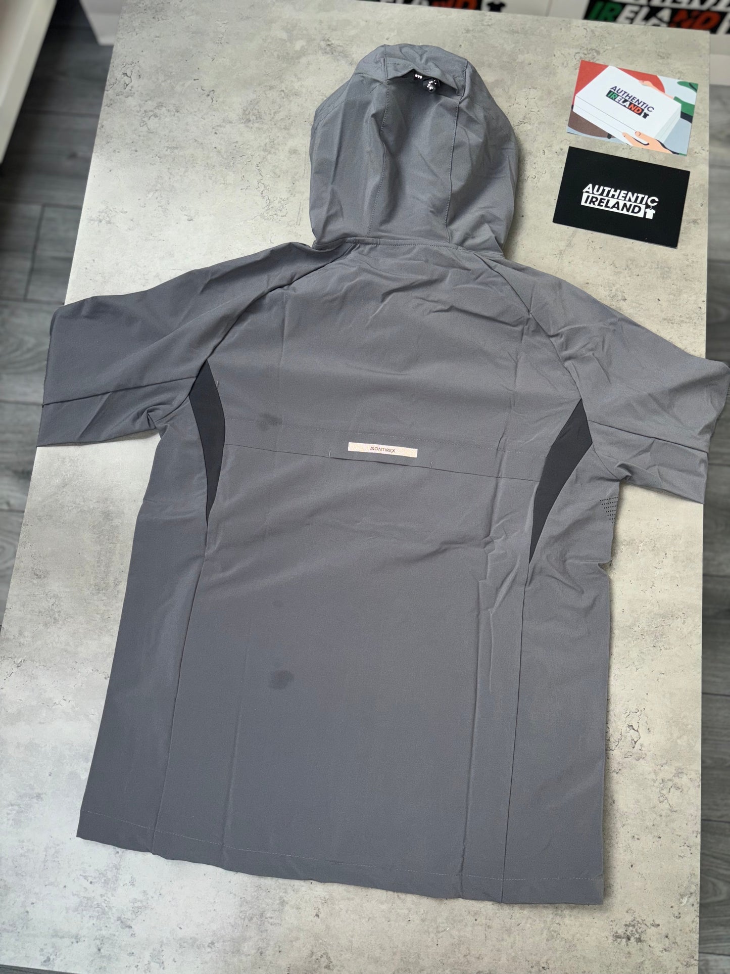 MONTIREX WOVEN TECH TRACKSUIT - TRIPLE GREY