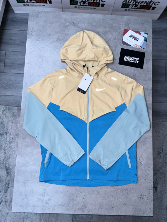 NIKE UV WINDRUNNER JACKET - BLUE/BEIGE