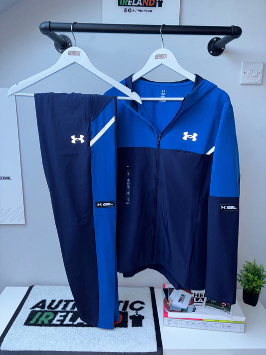 UNDER AMOUR TECH TRACKSUIT - ROYAL BLUE