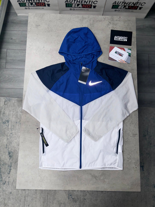 NIKE REPEL WINDRUNNER JACKET - BLUE/WHITE