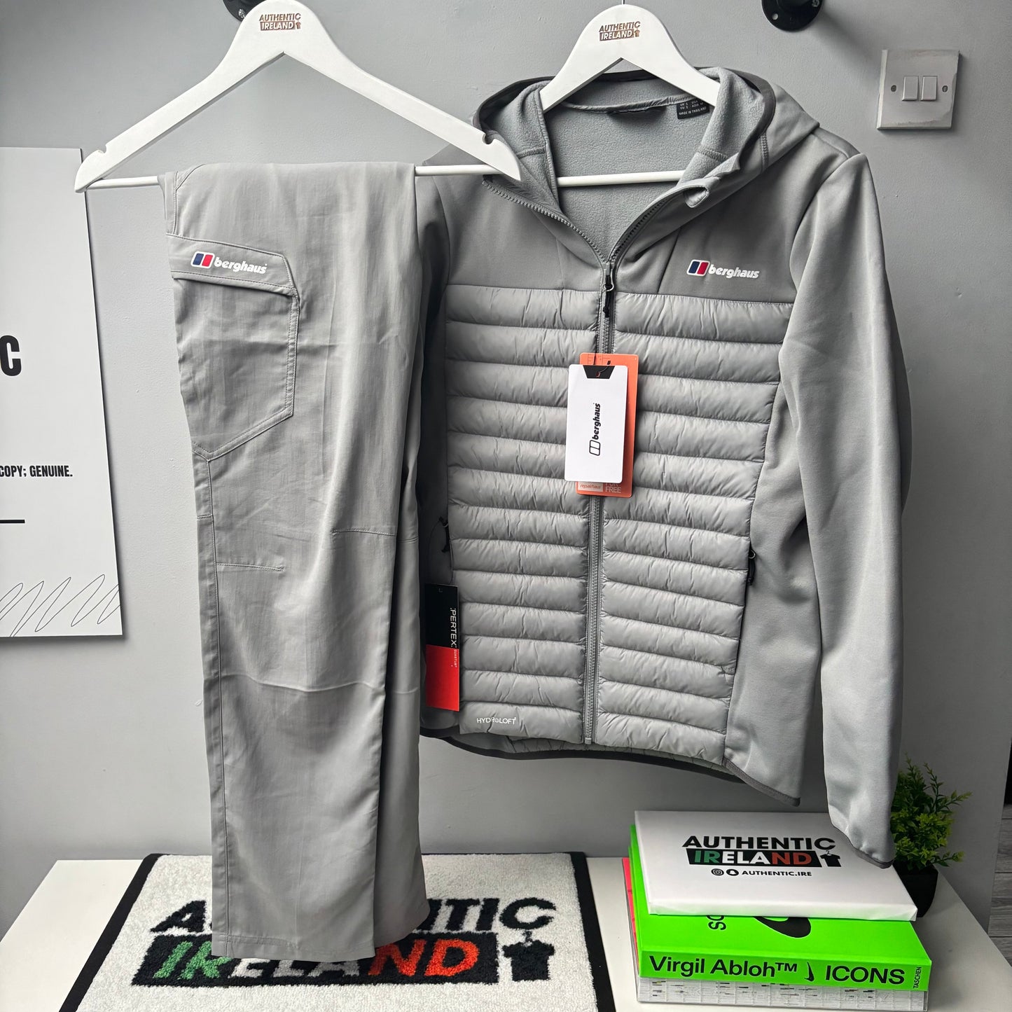 BERGHAUS HYBRID TRACKSUIT - PLATINUM GREY