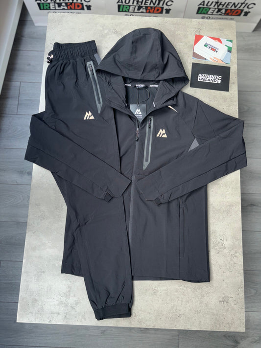 MONTIREX WOVEN TECH TRACKSUIT - TRIPLE BLACK