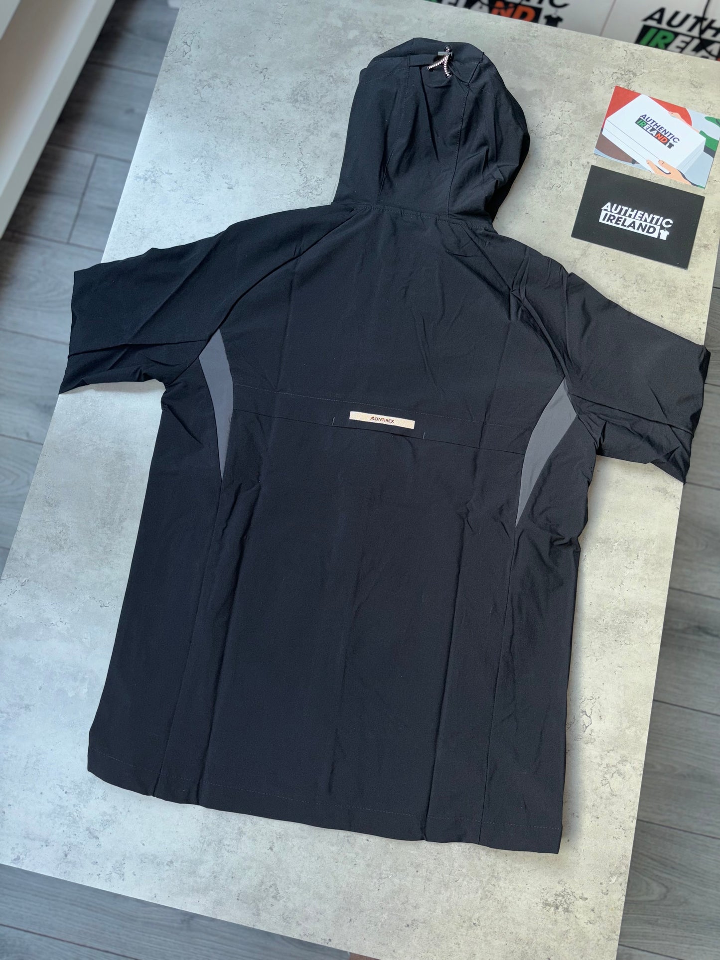 MONTIREX WOVEN TECH TRACKSUIT - TRIPLE BLACK