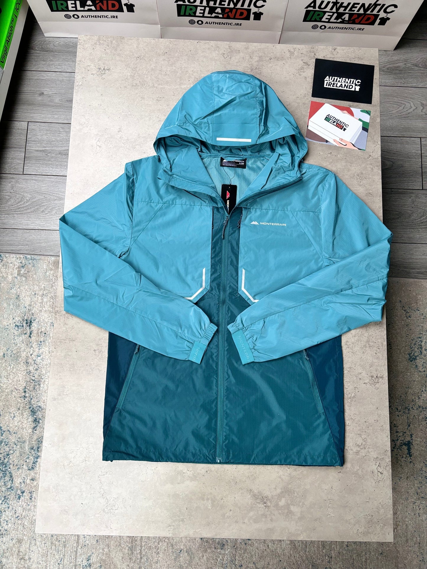 MONTERRAIN WINDRUNNER JACKET - TEAL