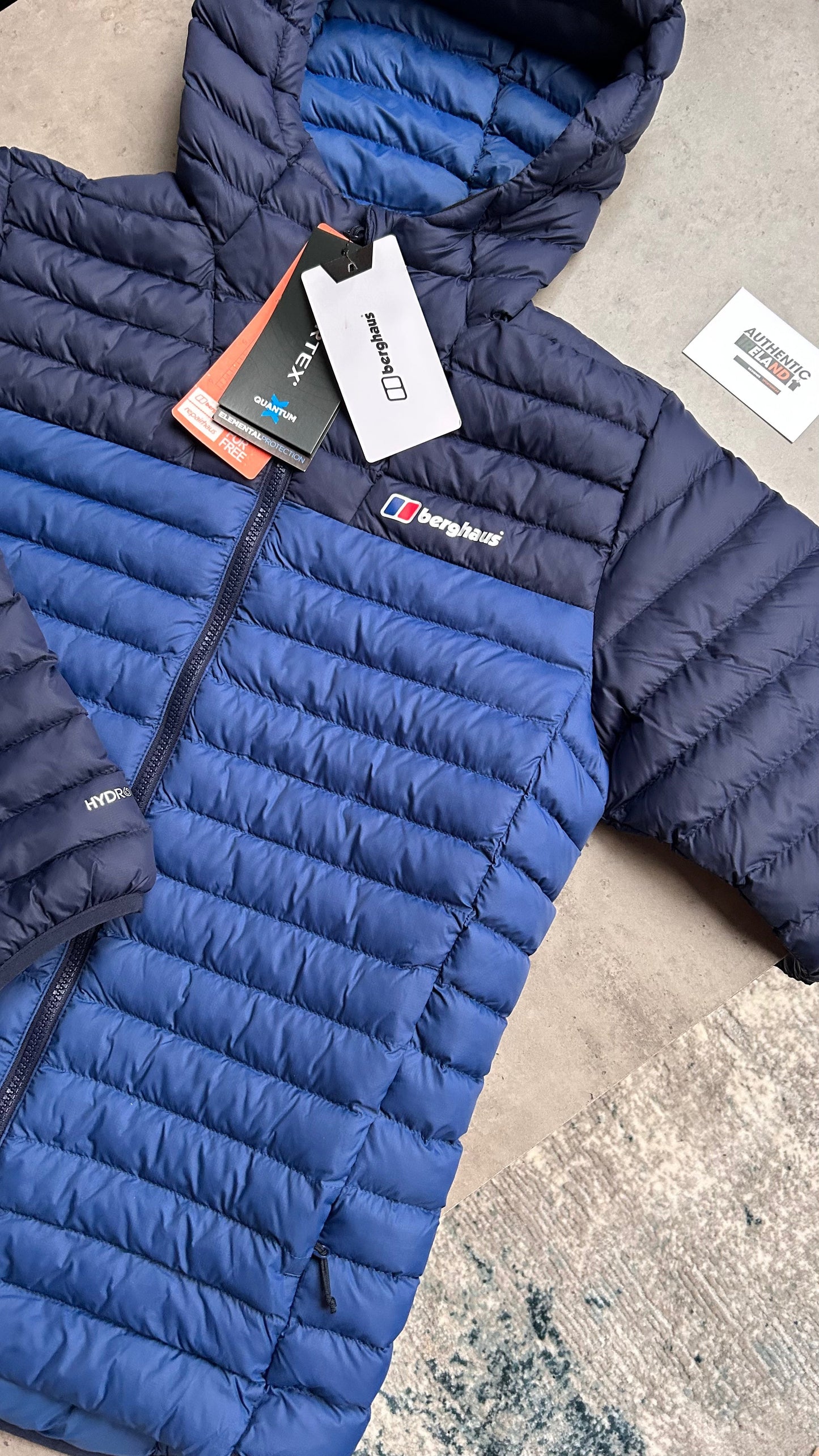 BERGHAUS BUBBLE JACKET - NAVY