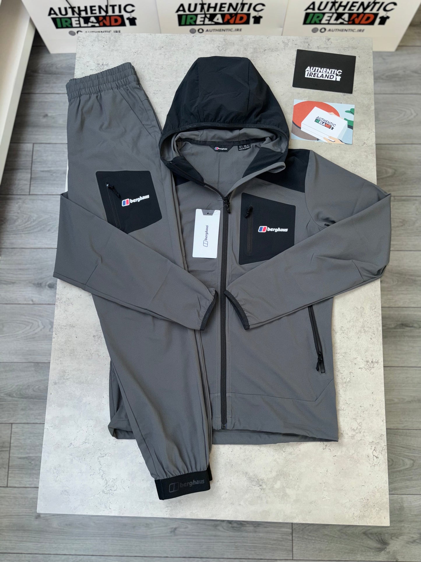 BERGHAUS FRONTIER TRACKSUIT - SLATE GREY