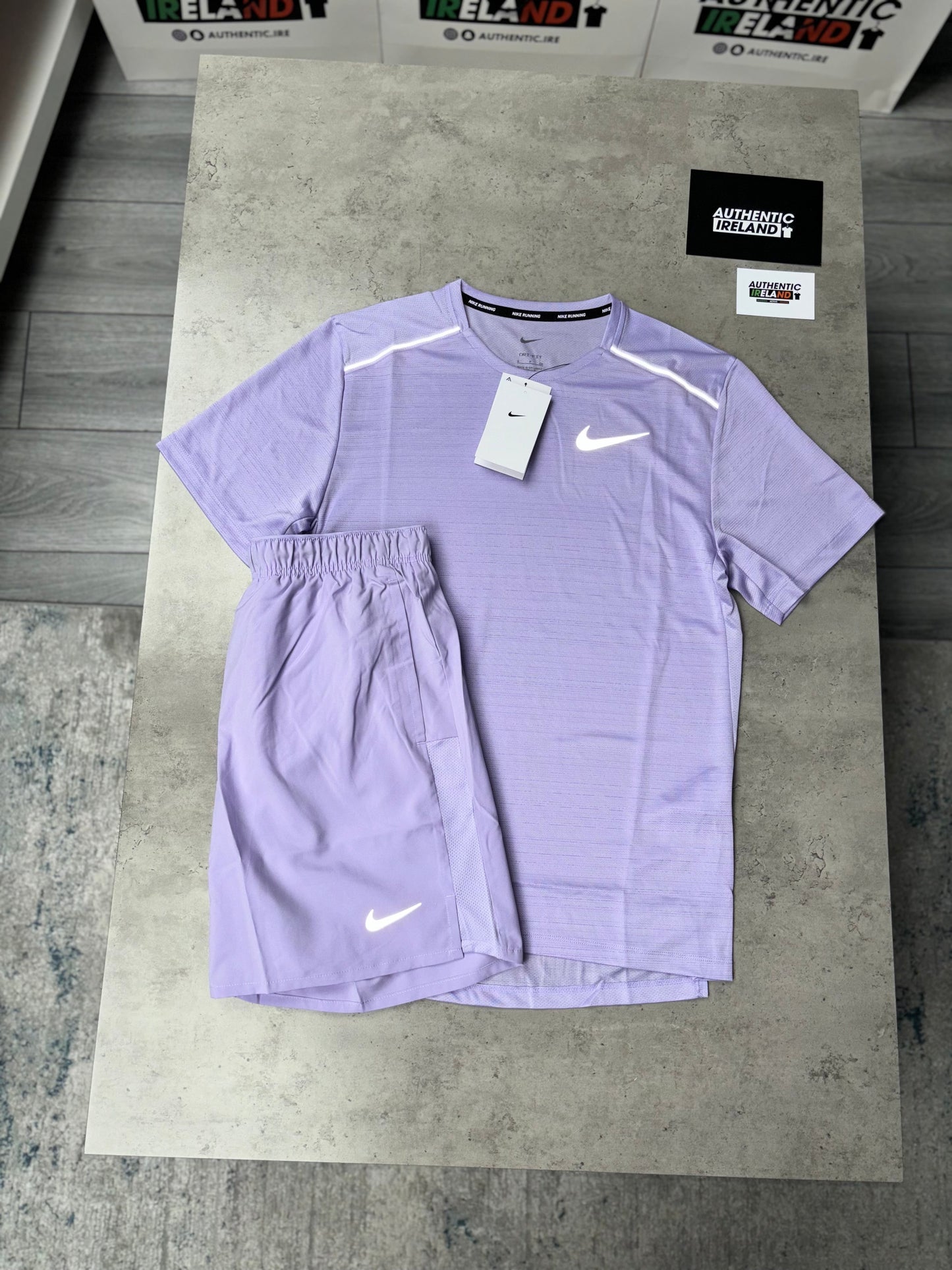 NIKE MILER 1.0 SET - LAVENDER