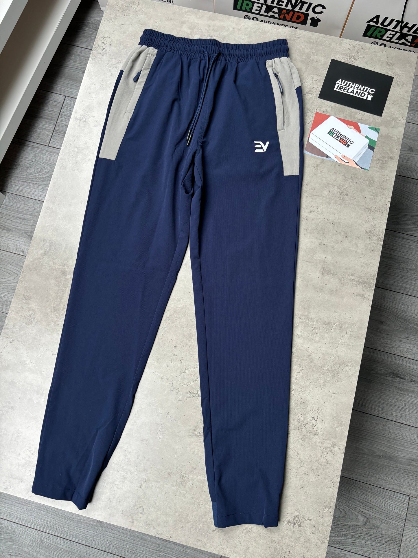 ENVI FLEX TRACKSUIT - NAVY/GREY