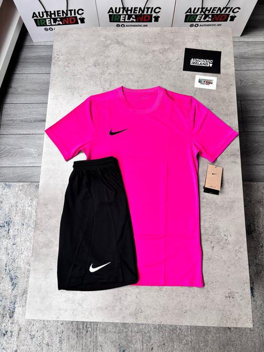 NIKE DRI-FIT SET - PINK/BLACK