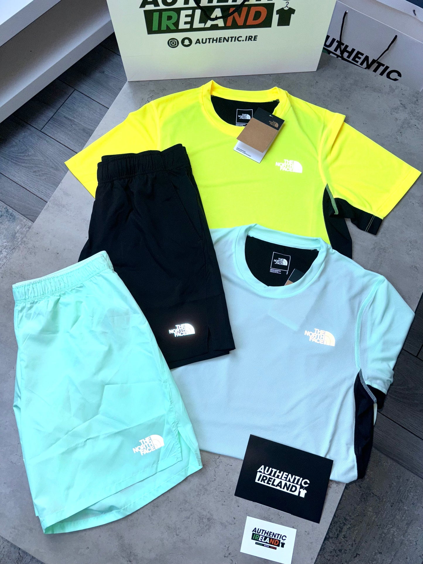 THE NORTH FACE SET - VOLT/BLACK