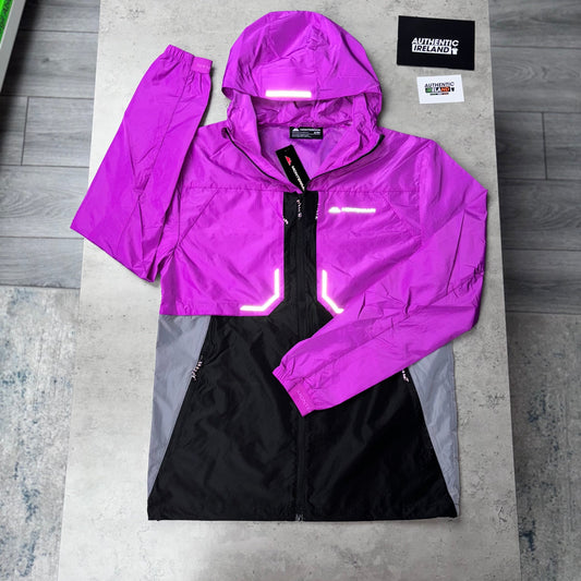 MONTERRAIN WINDRUNNER JACKET - GRAPE/BLACK