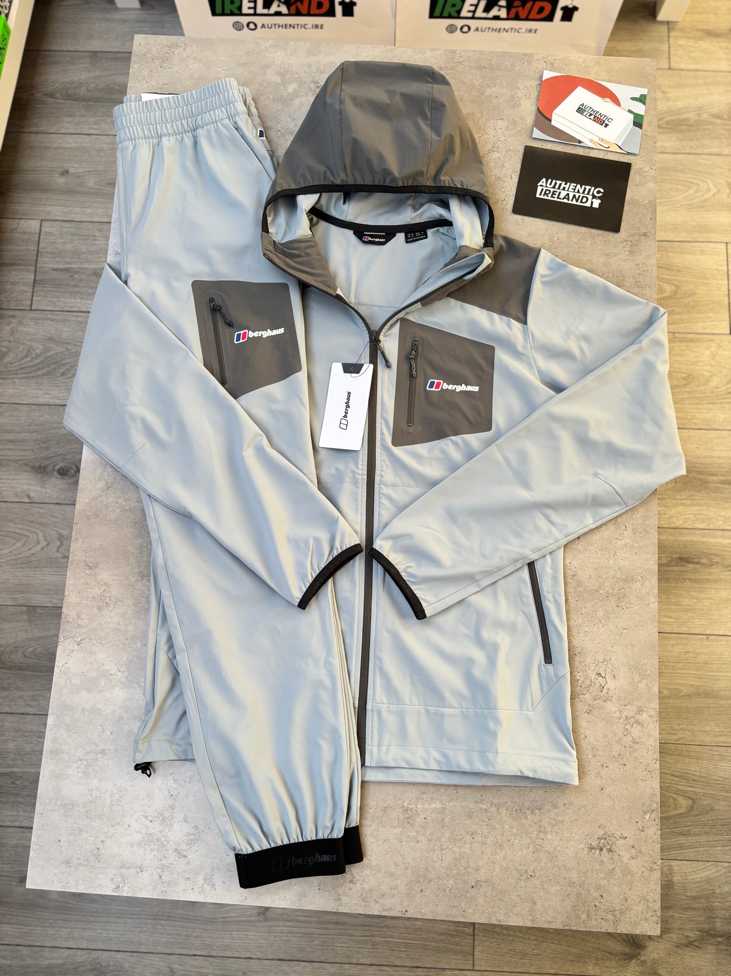 BERGHAUS FRONTIER TRACKSUIT - PLATINUM GREY