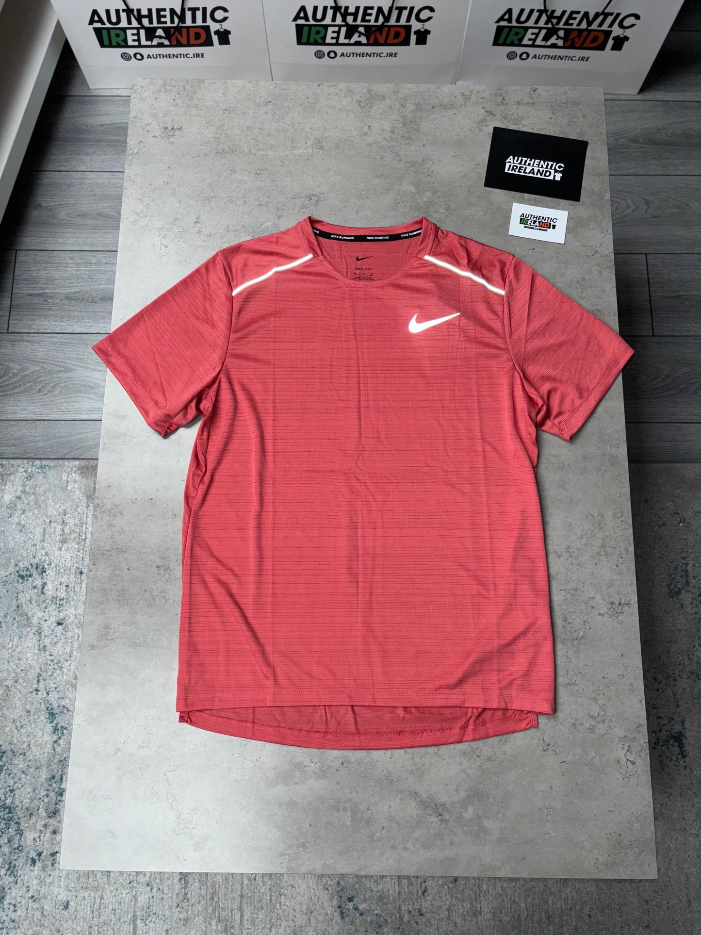 NIKE MILER 1.0 SET - ADOBE RED