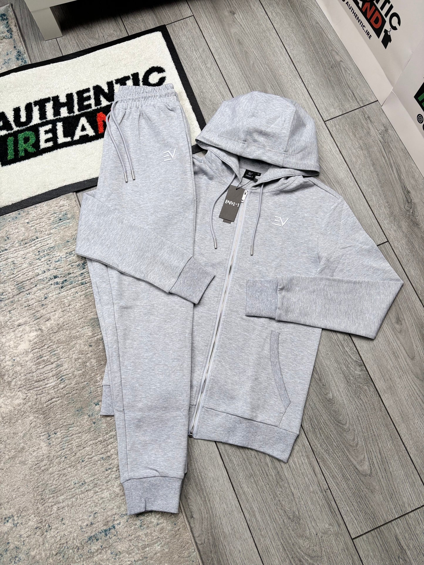 ENVI LUXE COTTON TRACKSUIT - GREY