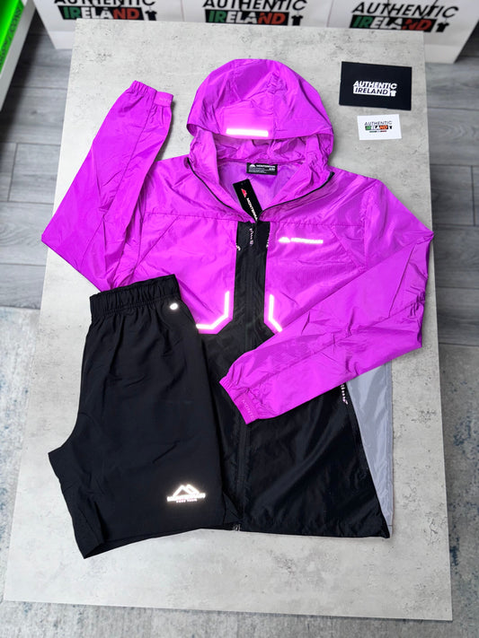 MONTERRAIN WINDRUNNER SET - GRAPE/BLACK