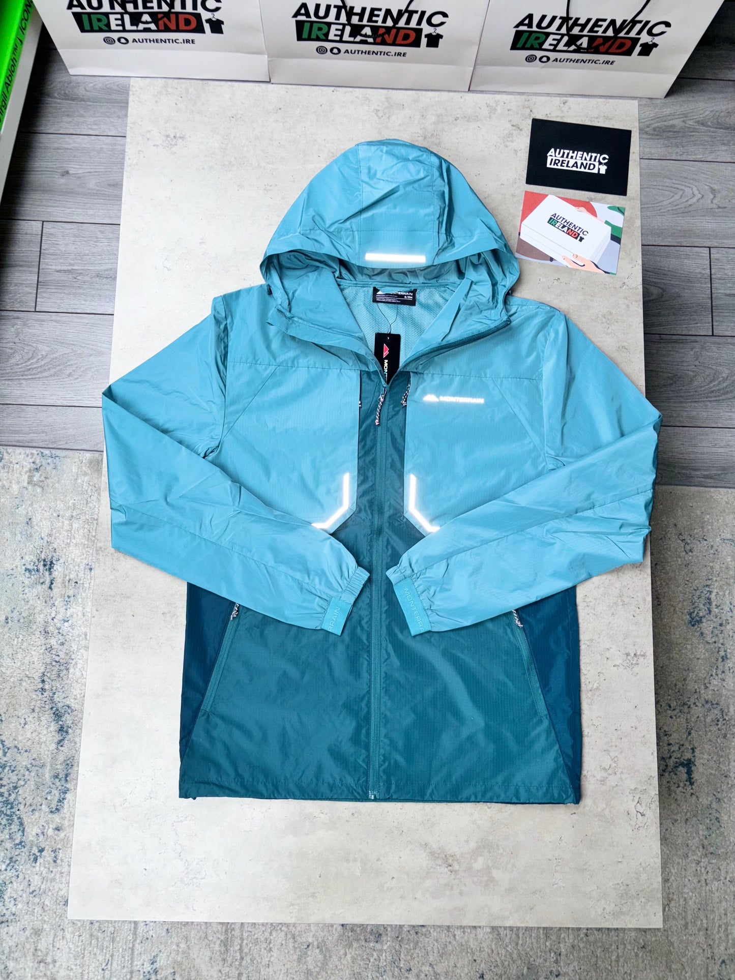 MONTERRAIN WINDRUNNER JACKET - TEAL