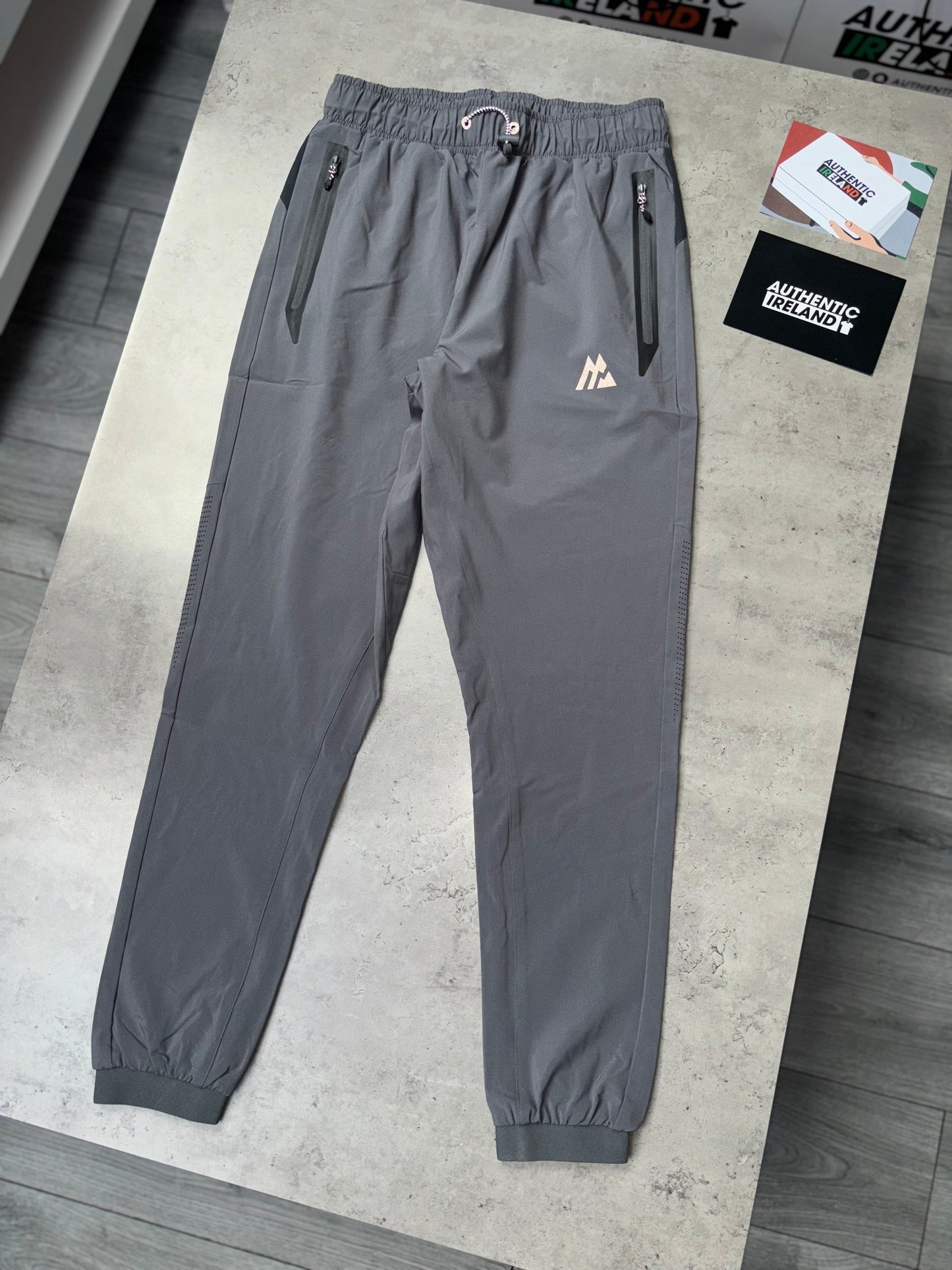 MONTIREX WOVEN TECH TRACKSUIT - TRIPLE GREY