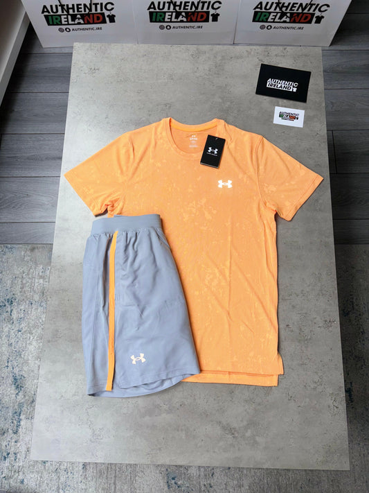 UNDER ARMOUR SPLASH SET - PEACH/GREY