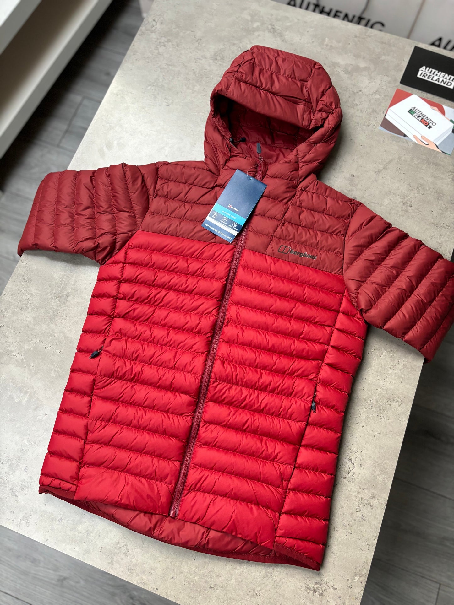 BERGHAUS BUBBLE JACKET - RED