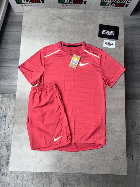 NIKE MILER 1.0 SET - ADOBE RED