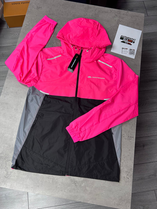 MONTERRAIN WINDRUNNER JACKET - PINK/BLACK